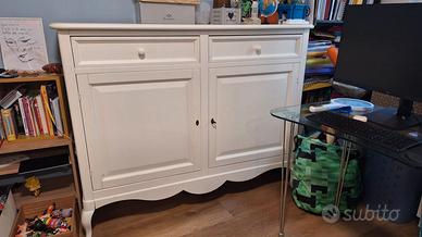 Credenza usata Arte Povera con 2 Ante  2 Cassetti