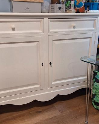 Credenza usata Arte Povera con 2 Ante  2 Cassetti
