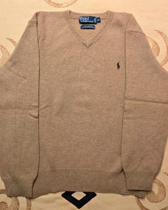 Maglione Ralph Lauren marrone, usato, uomo TG XL