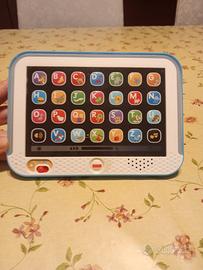 Tablet musicale con lettere alfabeto 