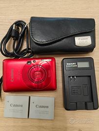 Canon Ixus 100IS colore rosso