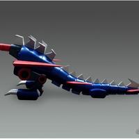 GAIKING DRAGO SPAZIALE EVOLUTION TOYS 60 cm