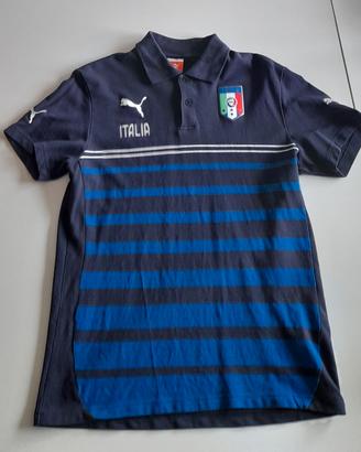 Maglia polo nazionale italiana di calcio 