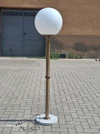 Lampada vintage design base marmo