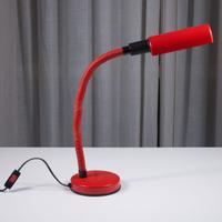 Lampada Veneta Lumi Z1. Vintage anni '80. Rossa