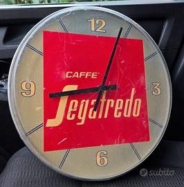 Orologio pubblicitario Segafredo anni 60