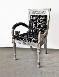 Poltrona barocco stile Versace
