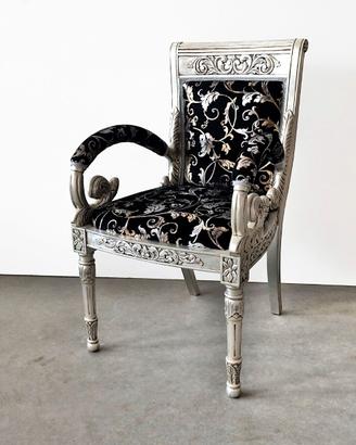 Poltrona barocco stile Versace