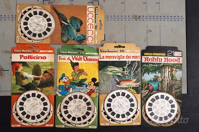 VIEW MASTER dischetti 5 pezzi