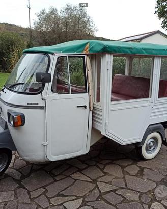 Ape Piaggio Calessino Raro Originale 7 posti 1986