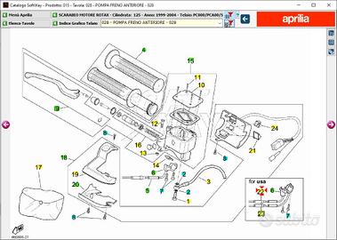 Cav gas chiusura Aprilia Scarabeo 125 AP8114423