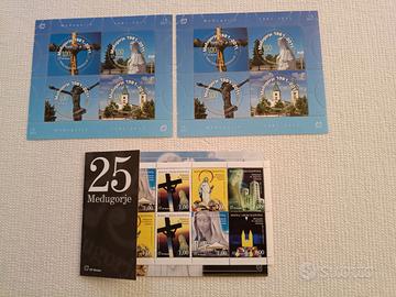 Francobolli Bosnia Erzegovina - 25° e 30°Medugorje