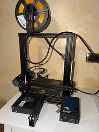 STAMPANTE 3D + ACESSORI + FILO NUOVO