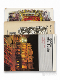 3 libretti Teatro alla Scala di Milano