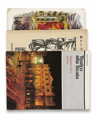 3 libretti Teatro alla Scala di Milano