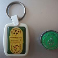 Subbuteo Spilla+Portachiavi Mondiali Italia '90