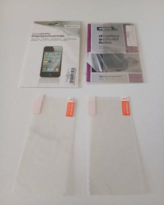 5 pellicole protettive per cellulare