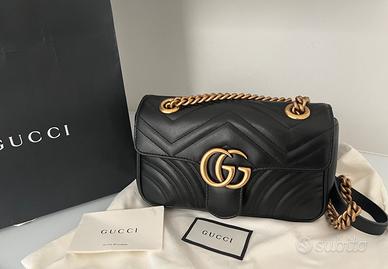 Borsa Gucci Marmont Originale  matelassé 22 cm