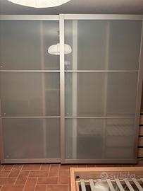 Camera armadio ante scorrevoli letto matrimoniale