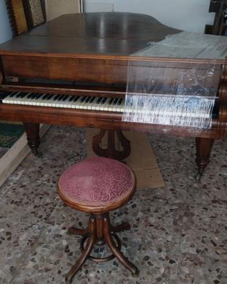 Pianoforte a coda antico (metà Ottocento)
