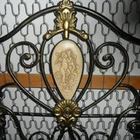 letto in ferro battuto