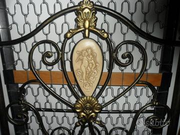 letto in ferro battuto