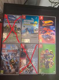 Lotto 6 Giochi Nintendo Switch