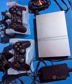 PS2 SLIM SILVER