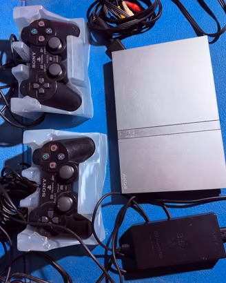 PS2 SLIM SILVER