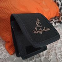 Pocket Australian in tessuto nero 