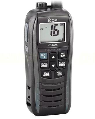 Ricetrasmettitore VHF IC-M25 per uso marino