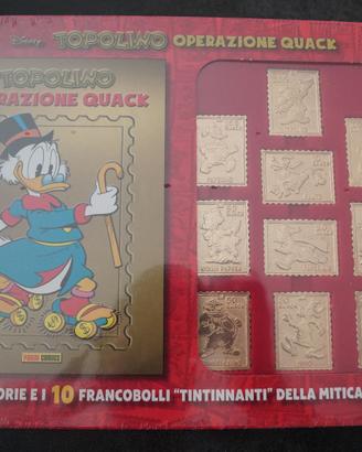 Topolino operazione quack francobolli sigillato