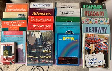 lotto n.21 testi scolastici lingua inglese