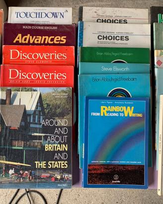 lotto n.21 testi scolastici lingua inglese