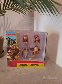 Lotto nintendo super mario donkey kong e famiglia 