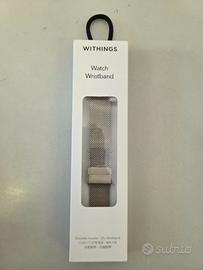 Cinturino Withings maglia milanese 18 mm