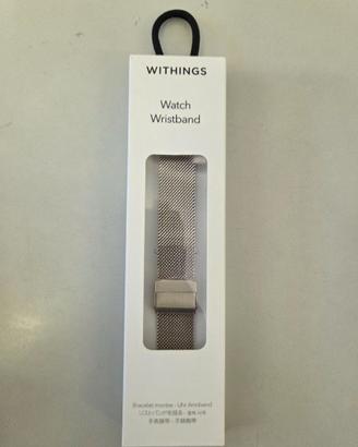 Cinturino Withings maglia milanese 18 mm