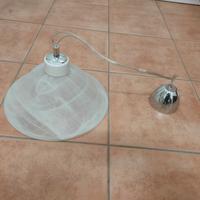 lampadario in vetro 