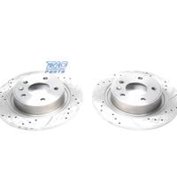 DISCHI FRENO FORATI E SCANALATI PER PEUGEOT