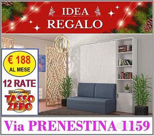 Letto a Scomparsa 1p&1/2 -12 rate € 188 TASSO ZERO
