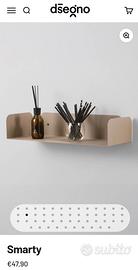 8 Mensole Metallo "Smarty" Dsegno - Beige NUOVE