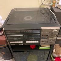 Stereo con giradischi rex anni 70/80