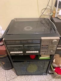 Stereo con giradischi rex anni 70/80