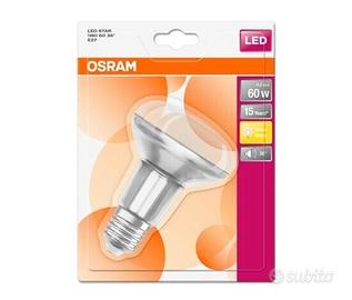 Lampadina OSRAM Led Star R80 36° Luce E27 345Lumen