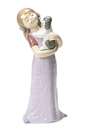 Statuette In Porcellana NAO CUCCHIERE. Come nuovo
