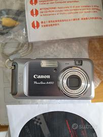 Canon PowerShot A450 fotocamera digitale vintage