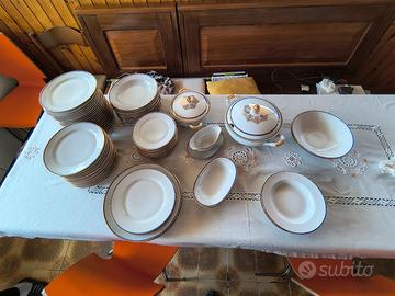 elegante servizio di porcellana