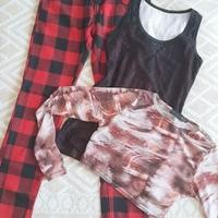 SET vestiti da ragazza donna punk rock alt emo alt