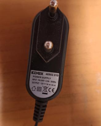 Alimentatore elvox 12Vdc 1A