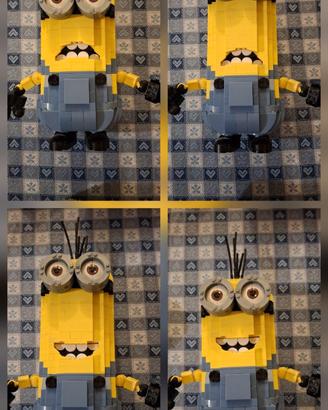 Minions Mega Blocks kevin/Bob